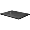 Душевой поддон из литьевого мрамора 120x80 см BELBAGNO TRAY-MR-UNO-AH-120/80-35-NERO-CR